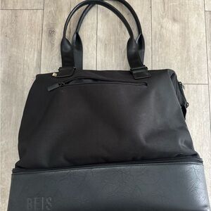 BEIS Black Duffel Bag for Men